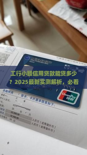 小额信用贷款工行能贷吗