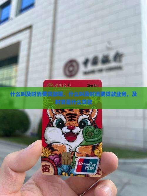 什么叫及时消费贷款