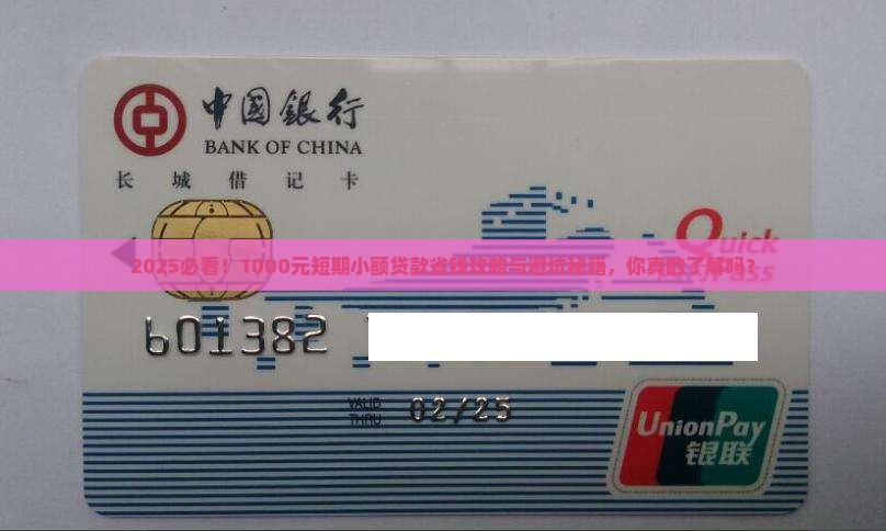 1000元短期小额贷款