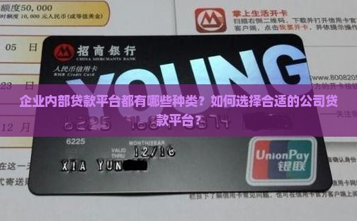 企业内部贷款平台都有哪些种类？如何选择合适的公司贷款平台？