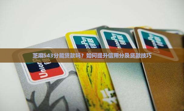 芝麻543分能贷款吗？如何提升信用分及贷款技巧