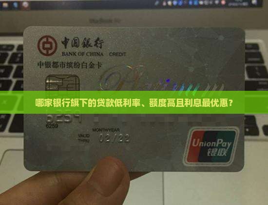 哪家银行旗下的贷款低利率、额度高且利息最优惠？