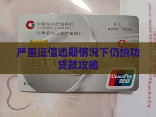 严重征信逾期情况下仍纳功贷款攻略