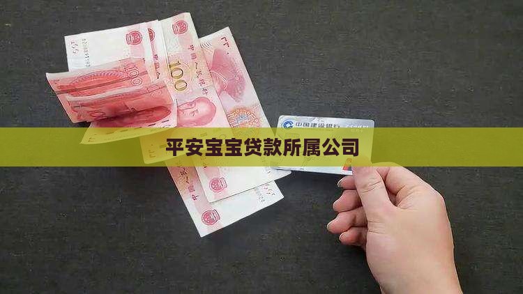 平安宝宝贷款所属公司