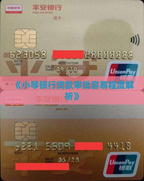 《小琴银行贷款审批容易程度解析》
