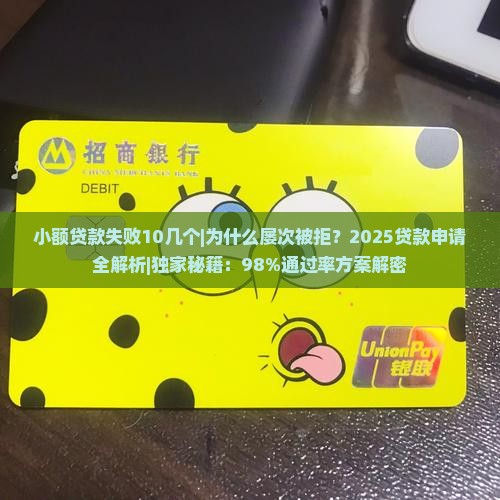 小额贷款失败10几个