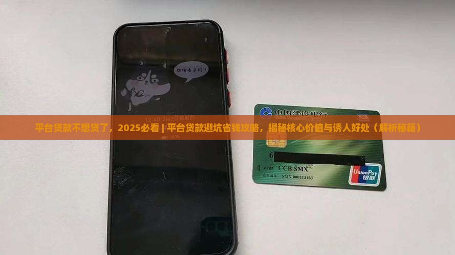 平台贷款不想贷了