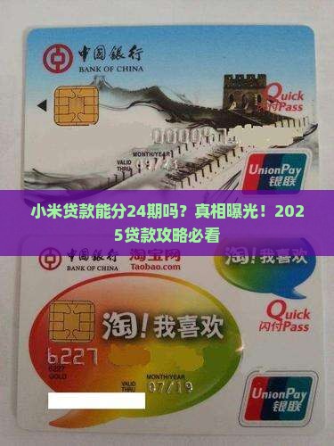 小米贷款能分24期吗