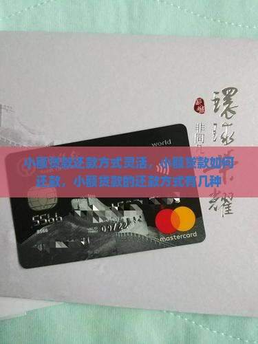小额贷款还款方式灵活