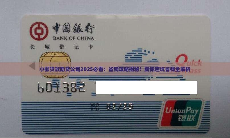 小额贷款助贷公司