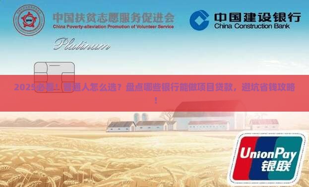 哪些银行能项目贷款