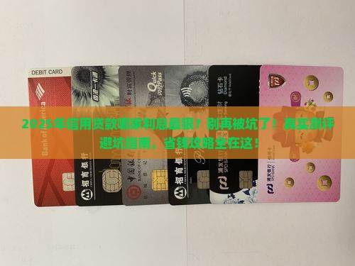 信用贷款哪里利息最低