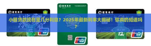 小额贷款现在是几分利息