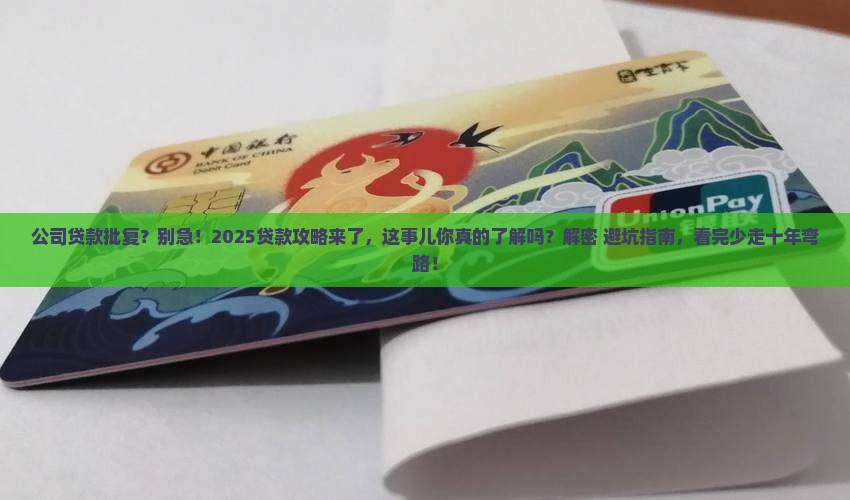 公司贷款批复