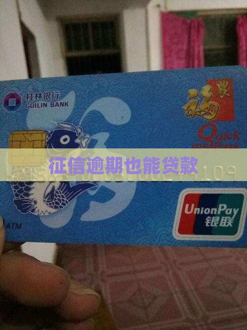 征信有逾期能信用贷款