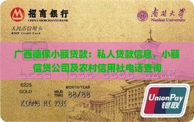 广西德保小额贷款