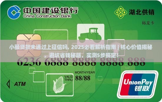 小额贷款未通过上征信吗