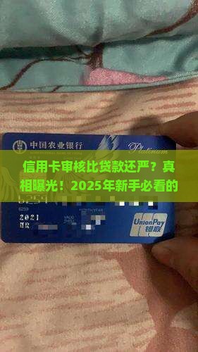 信用卡比贷款严格怎么办
