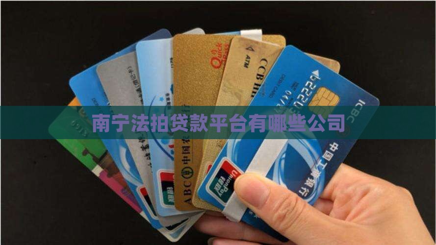 南宁法拍贷款平台有哪些