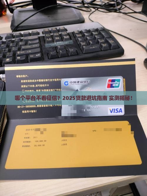 哪个平台不看征信好贷款
