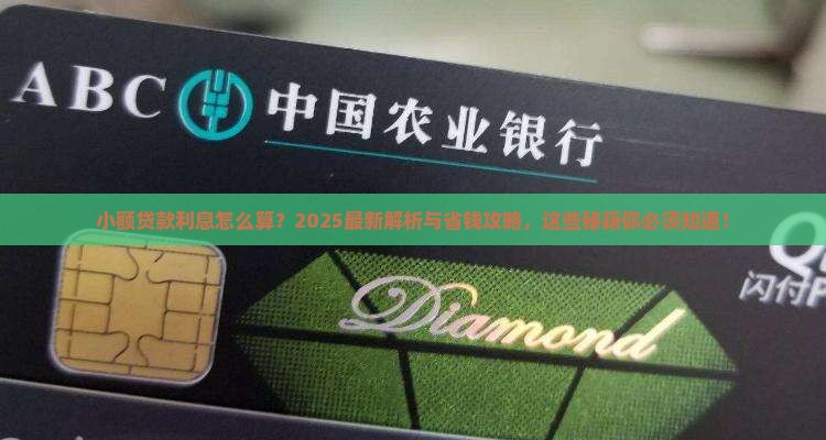 小额贷款是怎么算利息的