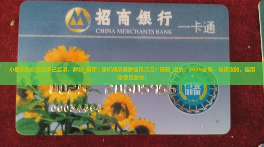 小额贷款次数过多已结清