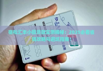 宿松汇丰小额贷款