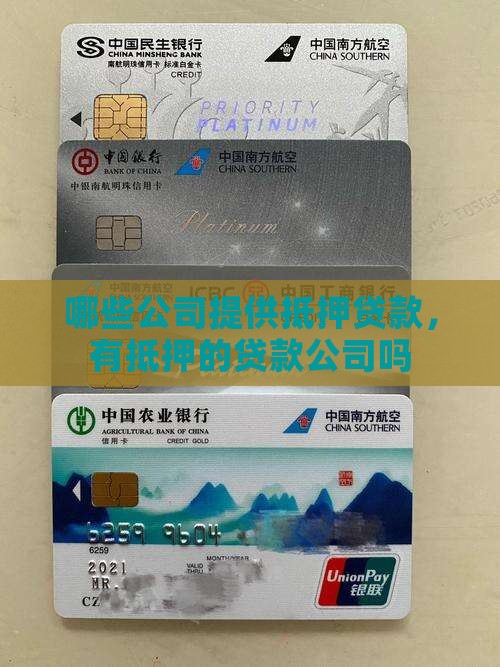 有抵押的贷款公司吗