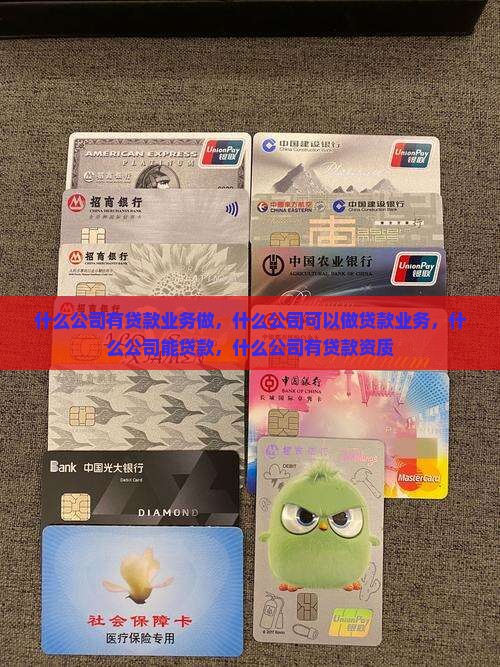 什么公司有贷款业务做