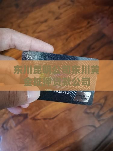 东川黄金抵押贷款公司