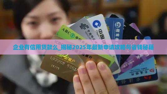 企业有信用贷款么