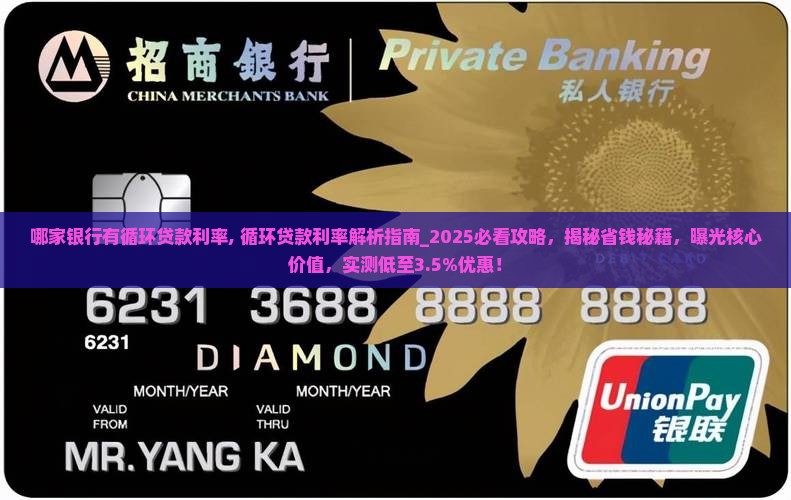 哪家银行有循环贷款利率