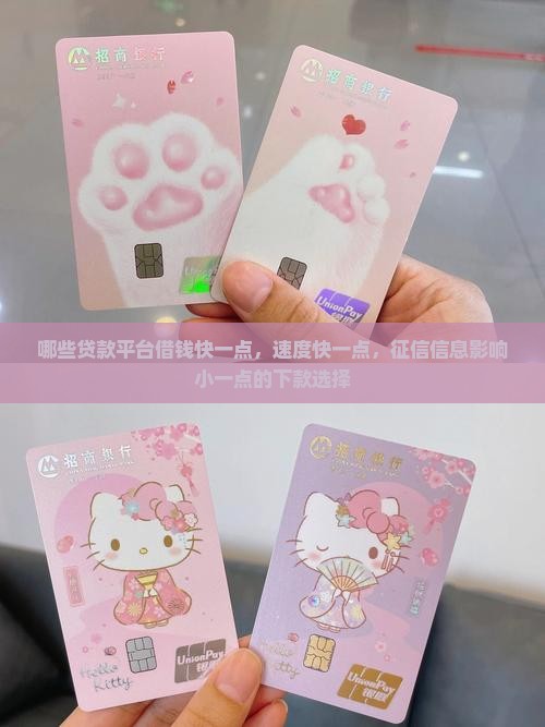 哪些贷款平台借钱快一点，速度快一点，征信信息影响小一点的下款选择