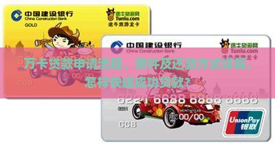 万卡贷款申请流程、条件及还款方式详解，怎样快速成功贷款？