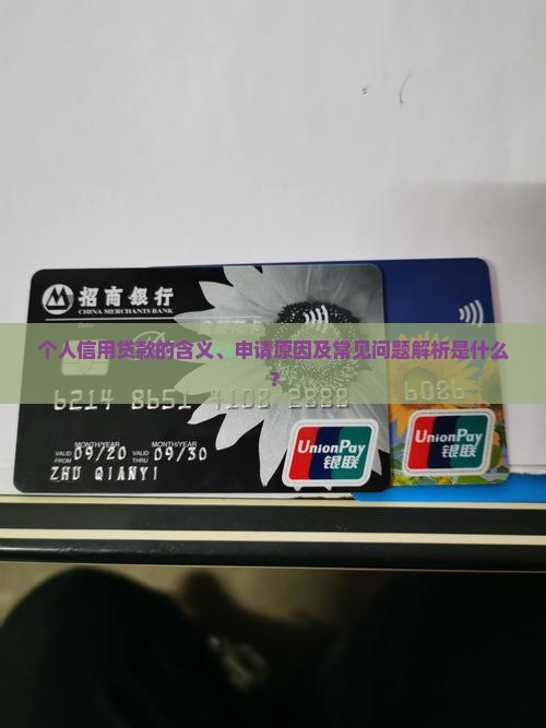 个人信用贷款的含义、申请原因及常见问题解析是什么？