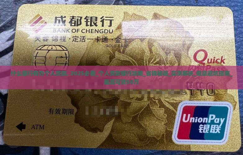 什么银行有办个人贷款