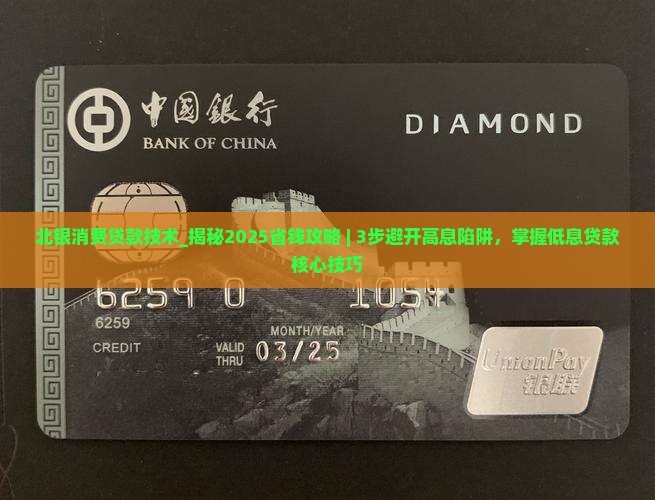 北银消费贷款技术