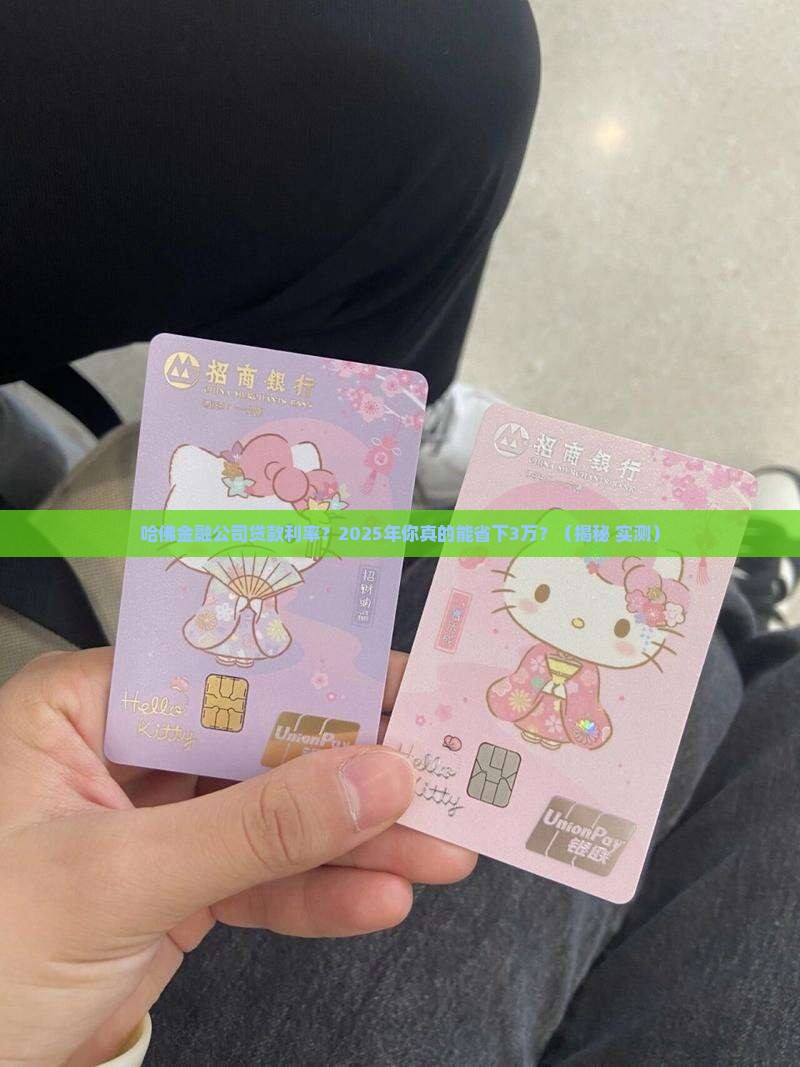 哈佛金融公司贷款利率