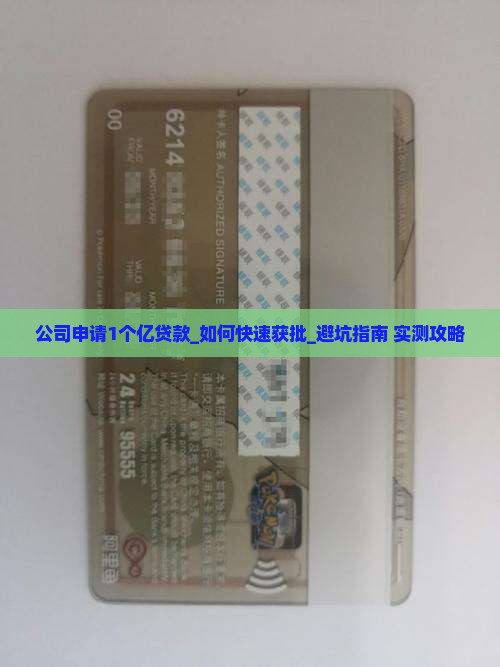 公司申请1个亿贷款 公司申请1个亿贷款