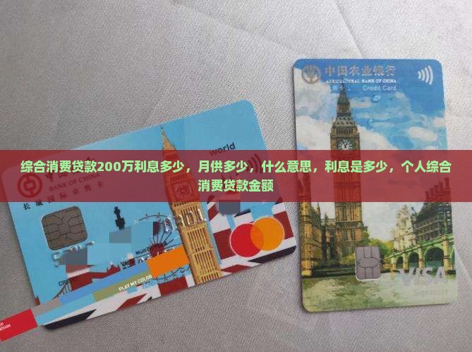 综合消费贷款200万