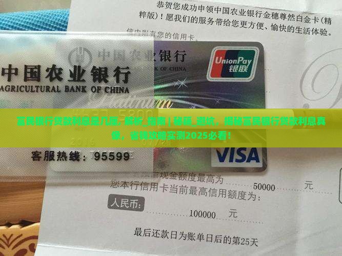 富民银行贷款利息是几厘