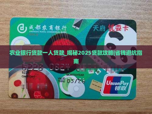 农业银行贷款一人贷款
