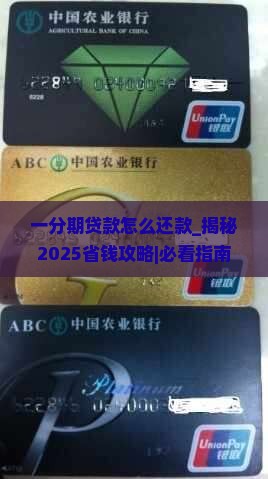 一分期贷款怎么还款