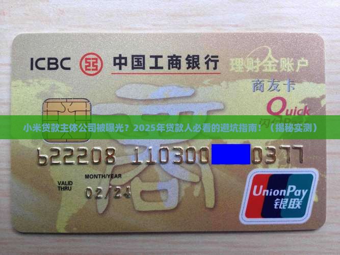 小米贷款主体公司