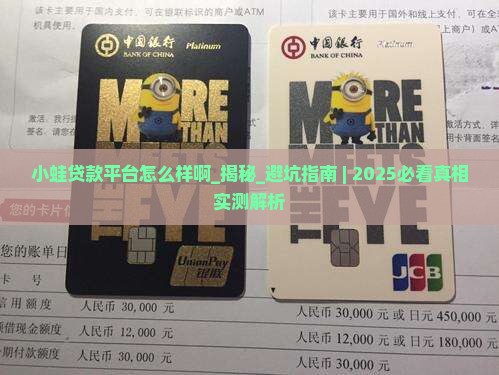 小蛙贷款平台怎么样啊 小蛙贷款平台怎么样啊