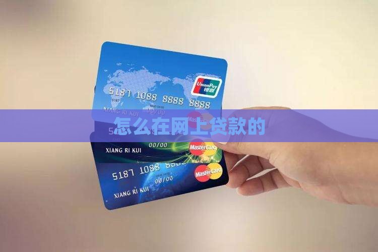 怎么在网上贷款的