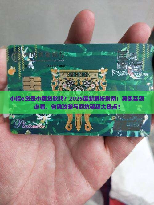 小招e贷是小额贷款吗