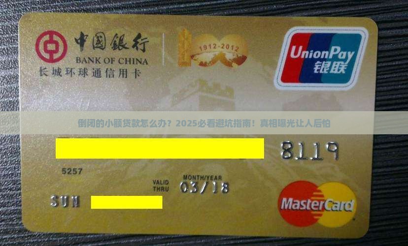 倒闭的小额贷款怎么办