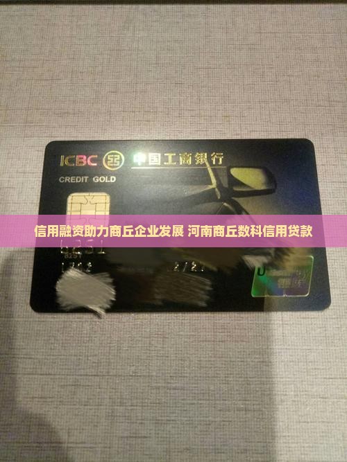 商丘数科信用贷款