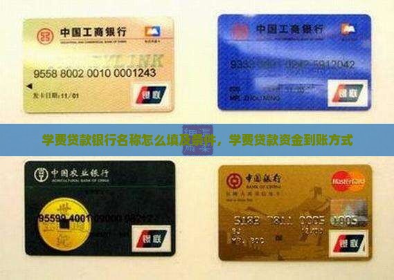 学费贷款银行名称